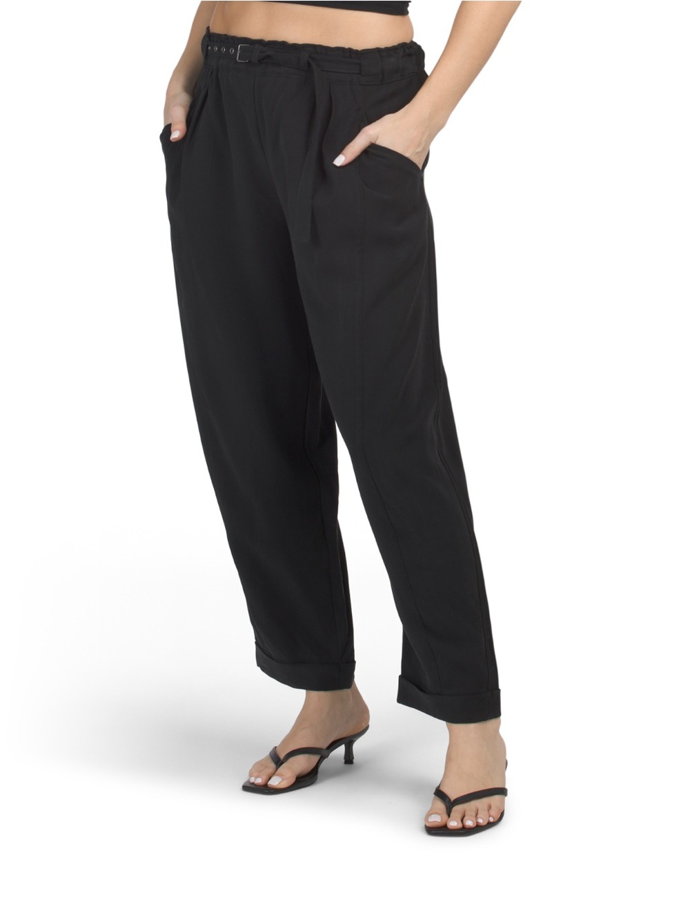 MAX STUDIO LONDON
Pleated High Waist Tapered Pants
